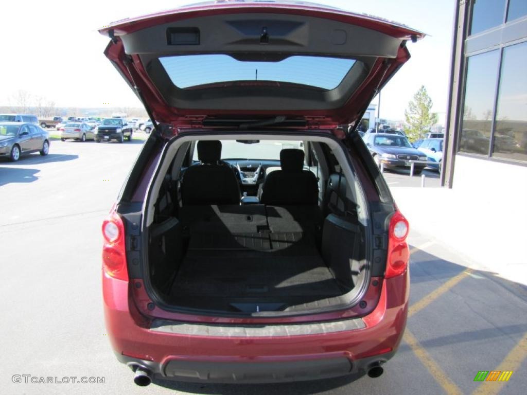 2010 Equinox LT AWD - Cardinal Red Metallic / Jet Black/Light Titanium photo #23