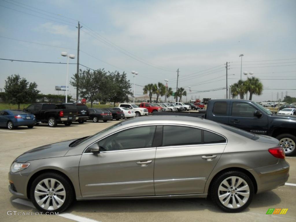 Light Brown Metallic 2009 Volkswagen CC Sport Exterior Photo #48796900