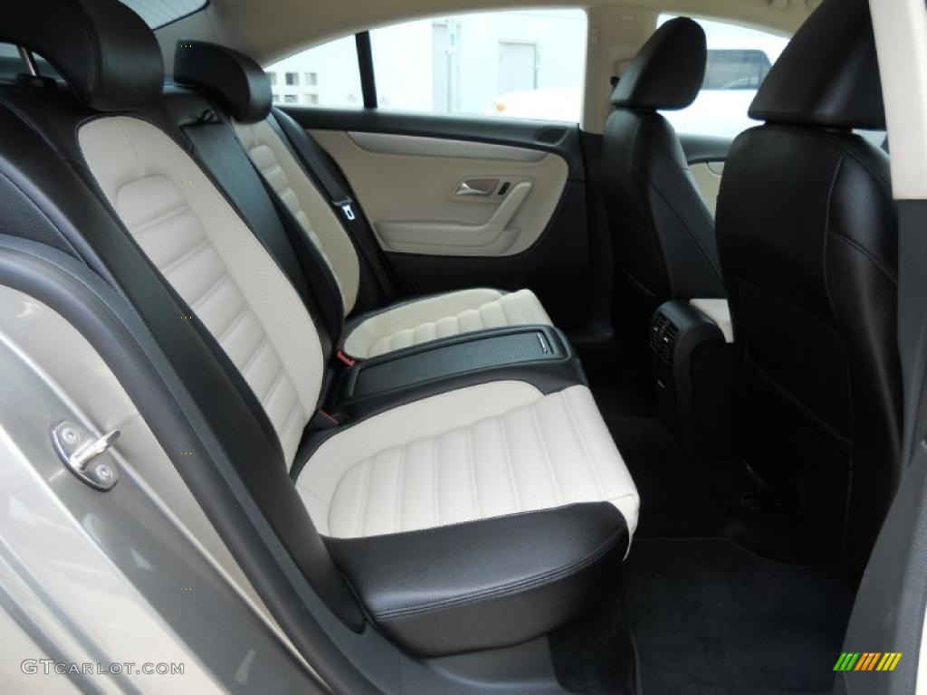 Cornsilk Beige Two-Tone Interior 2009 Volkswagen CC Sport Photo #48797114