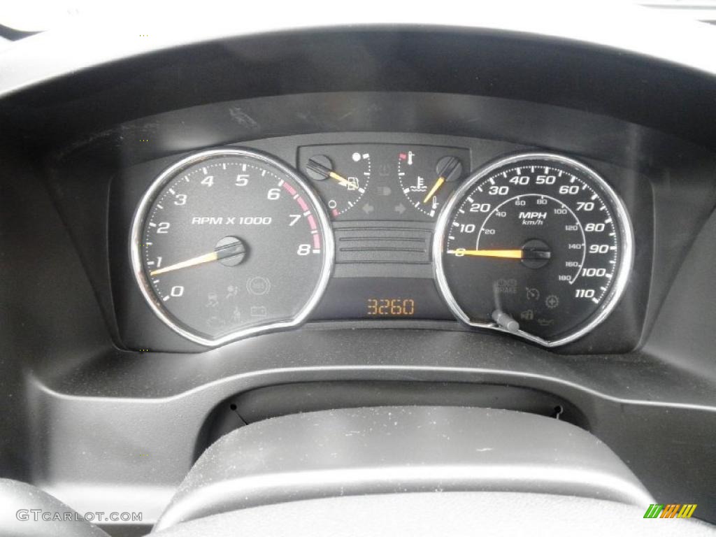 2011 GMC Canyon SLE Extended Cab 4x4 Gauges Photo #48797815