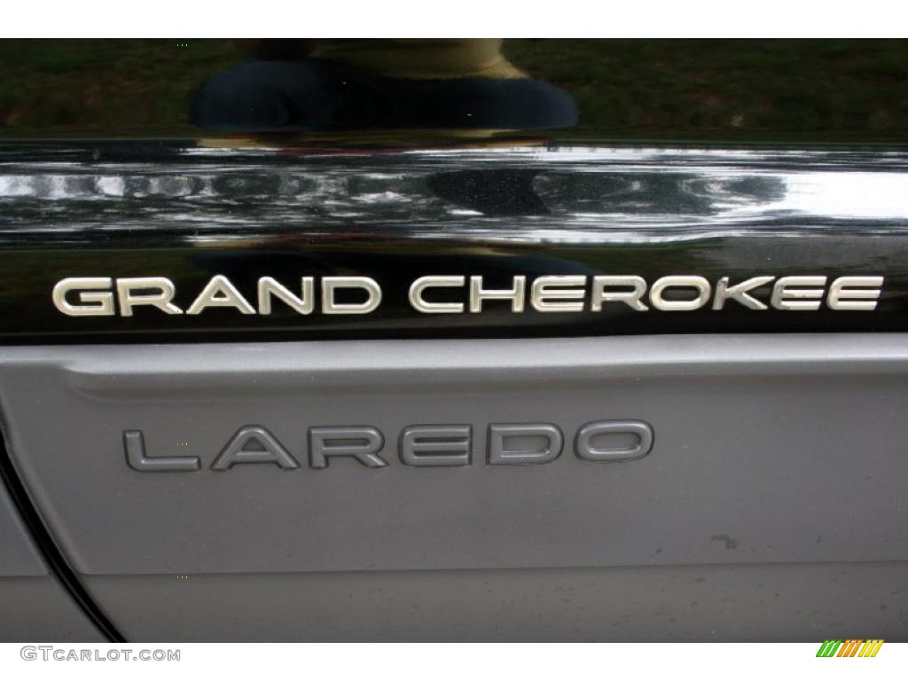 2000 Grand Cherokee Laredo 4x4 - Black / Taupe photo #90