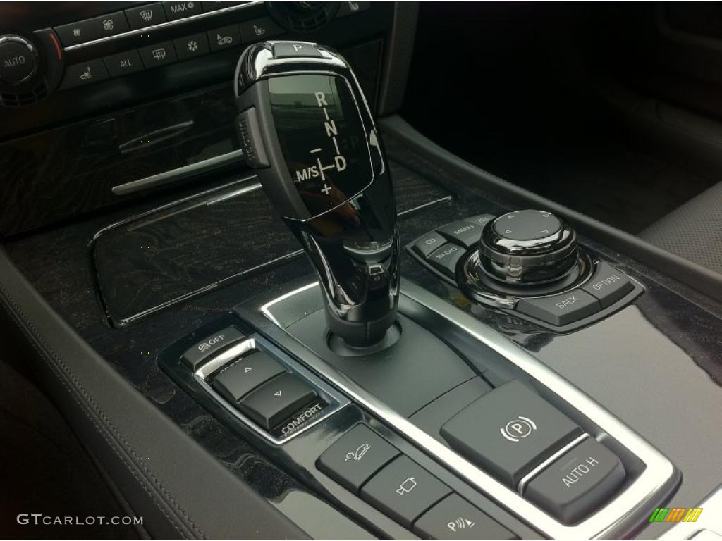 2012 7 Series 750Li xDrive Sedan - Dark Graphite Metallic / Black photo #13