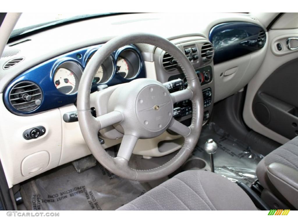 2003 PT Cruiser Touring - Electric Blue Pearl / Dark Slate Gray photo #55