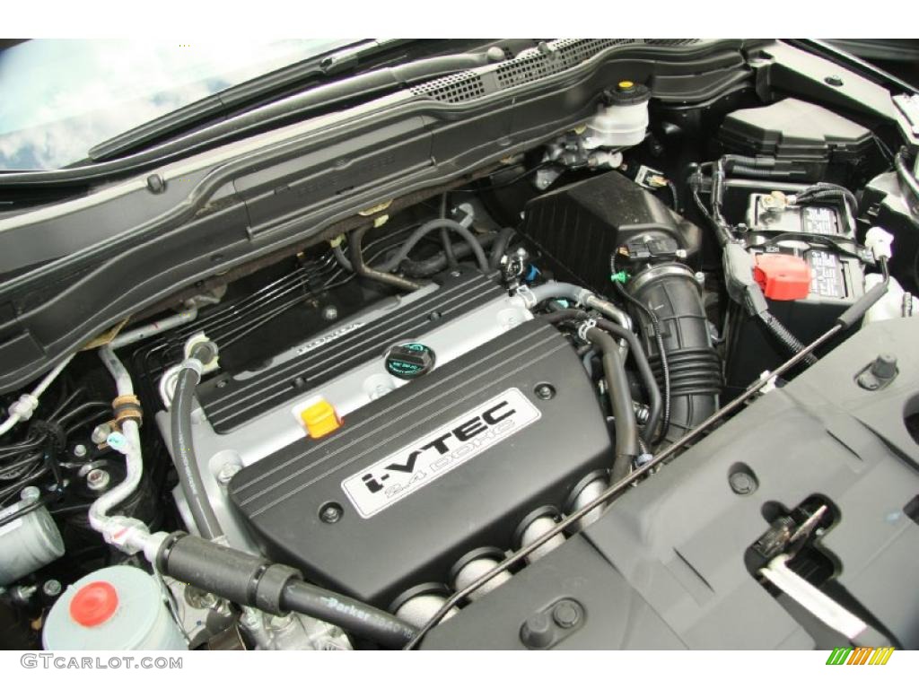 2009 CR-V EX 4WD - Crystal Black Pearl / Gray photo #25