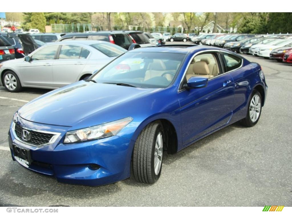 2010 Accord EX-L Coupe - Belize Blue Pearl / Ivory photo #1