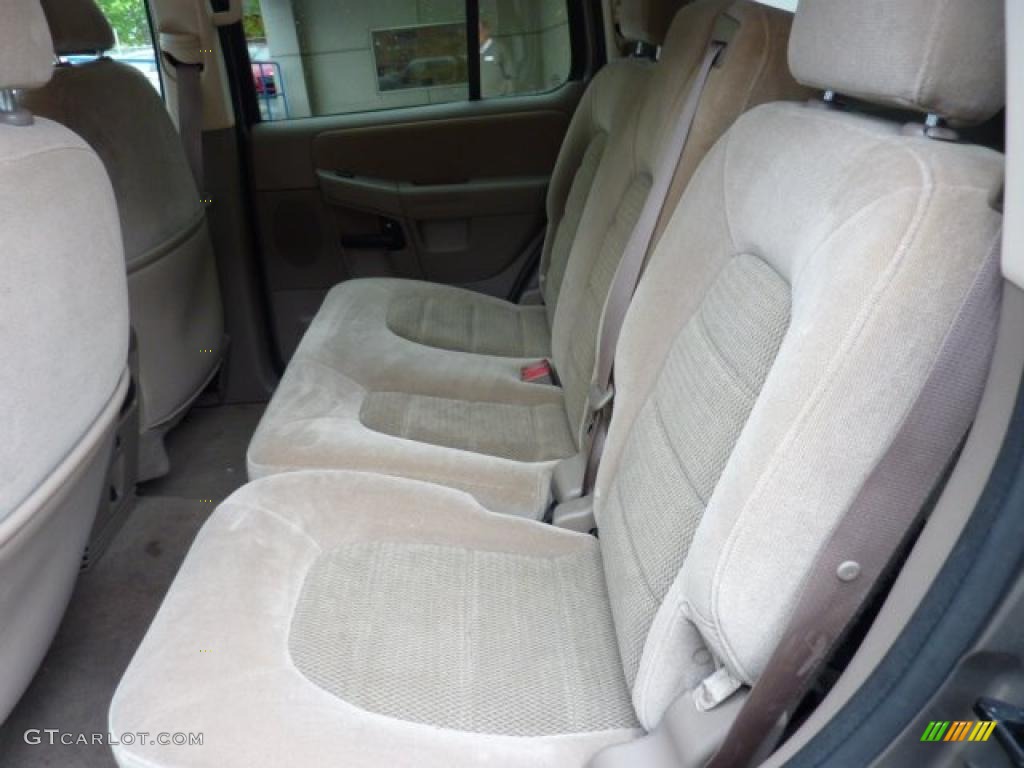 2005 Explorer XLT 4x4 - Mineral Grey Metallic / Medium Parchment photo #8