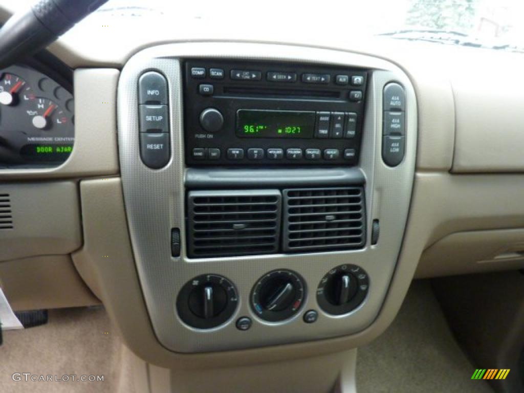 2005 Explorer XLT 4x4 - Mineral Grey Metallic / Medium Parchment photo #9