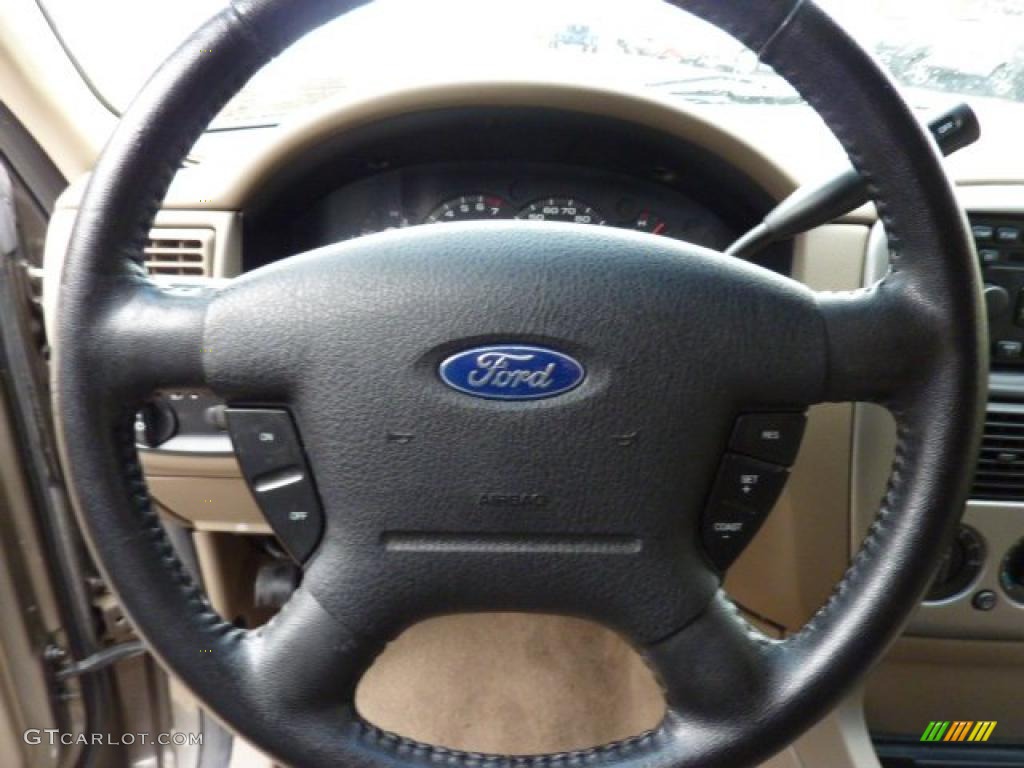 2005 Explorer XLT 4x4 - Mineral Grey Metallic / Medium Parchment photo #17