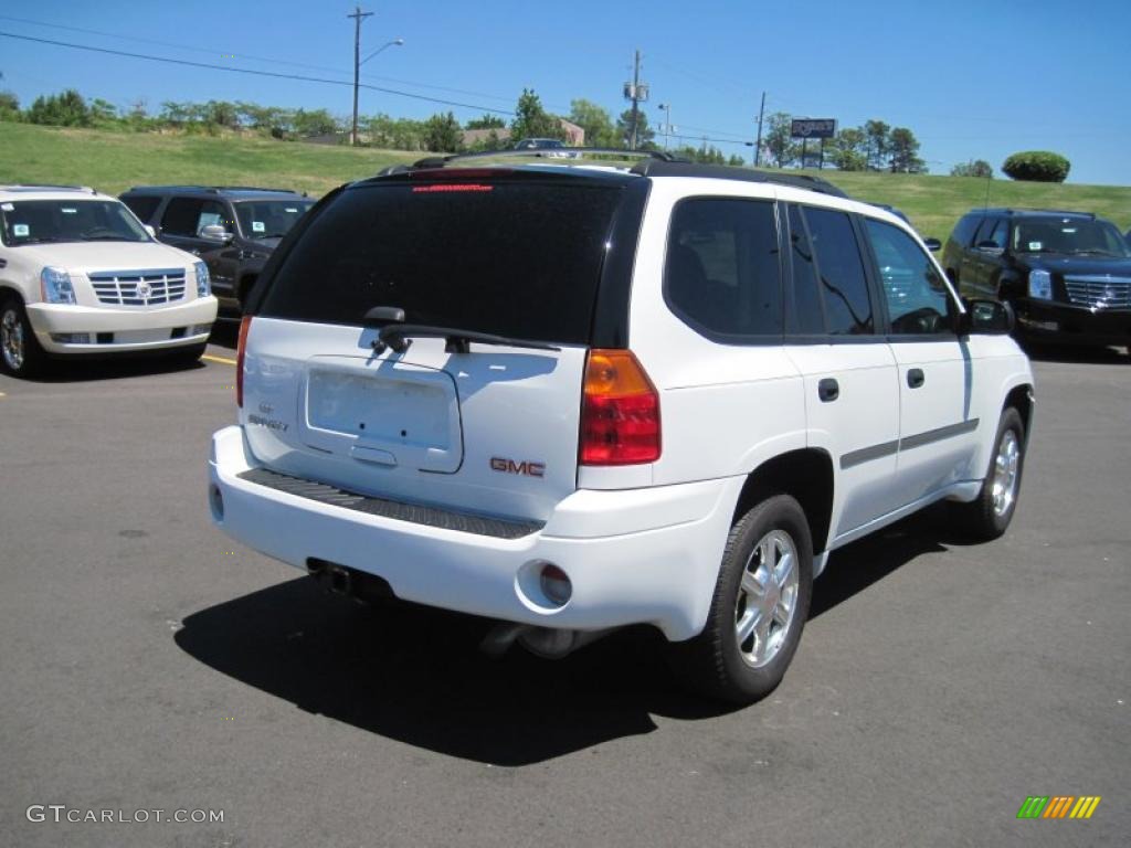 2008 Envoy SLE - Summit White / Ebony photo #5