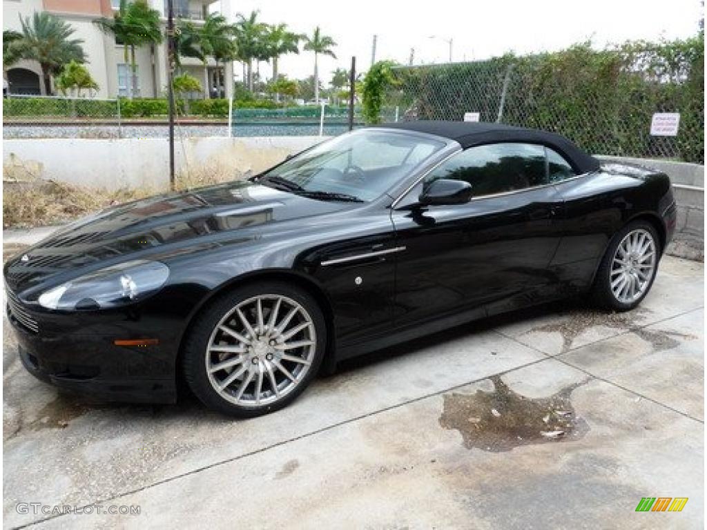 2006 DB9 Volante - Onyx Black / Iron Ore Red photo #1