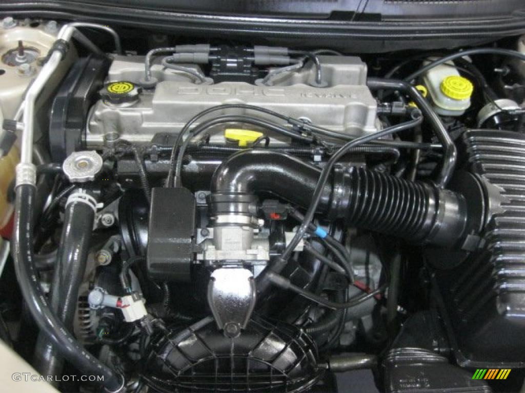 2003 Chrysler Sebring LX Sedan 2.4 Liter DOHC 16-Valve 4 Cylinder Engine Photo #48802672