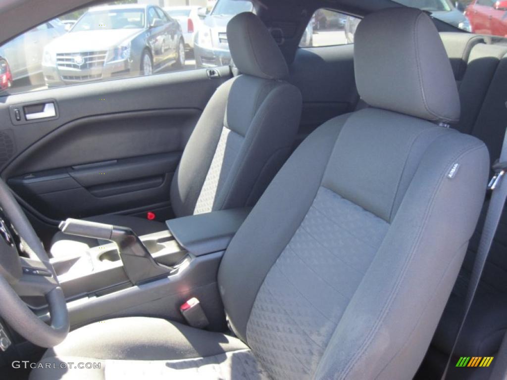 Dark Charcoal Interior 2008 Ford Mustang GT Deluxe Coupe Photo #48802750
