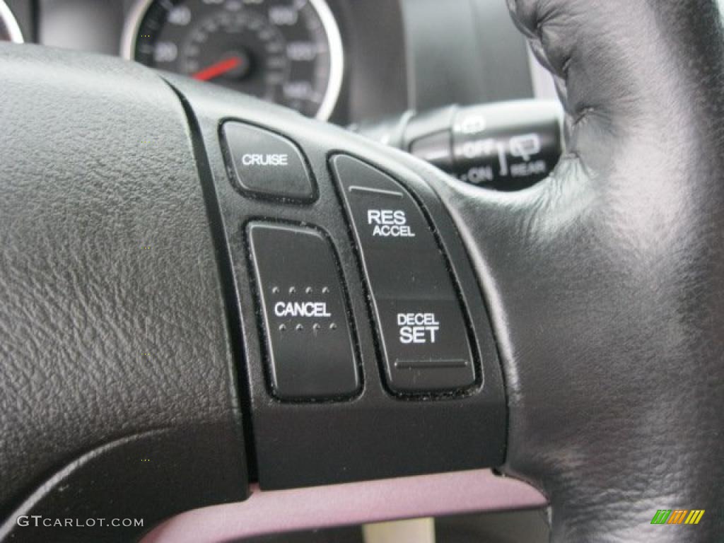 2009 CR-V EX-L 4WD - Glacier Blue Metallic / Gray photo #23