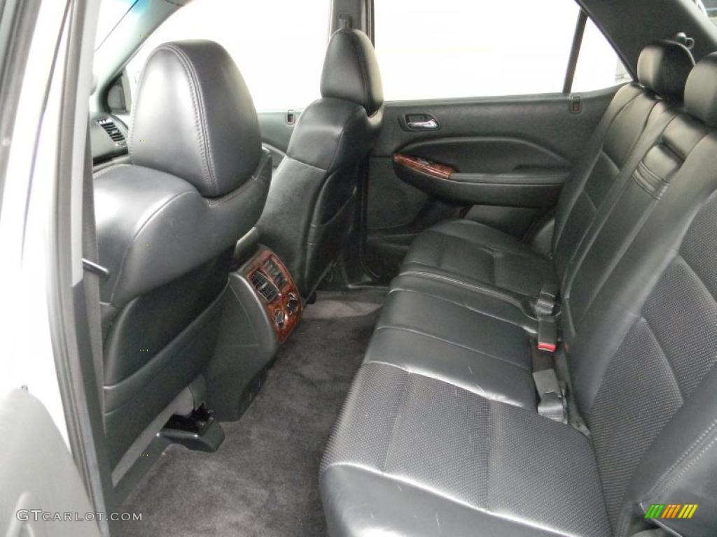 Ebony Interior 2001 Acura MDX Standard MDX Model Photo #48805126