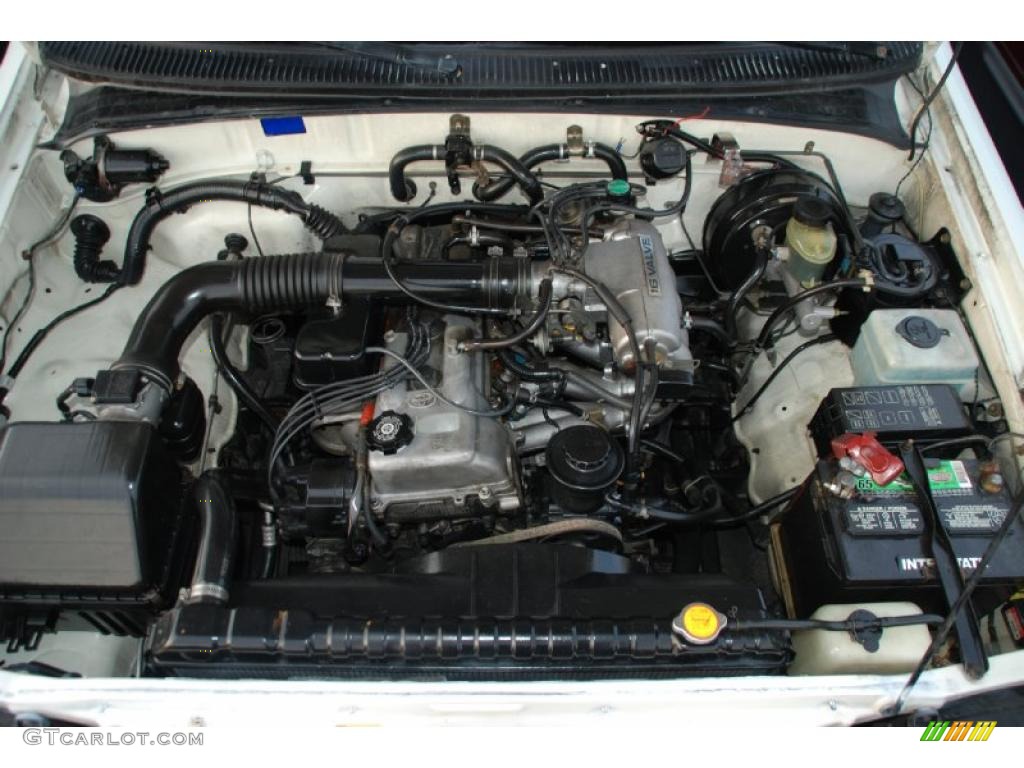 1996 T100 Truck Regular Cab - White / Blue photo #26