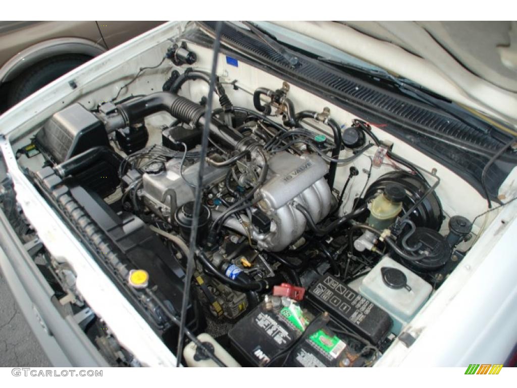 1996 T100 Truck Regular Cab - White / Blue photo #27