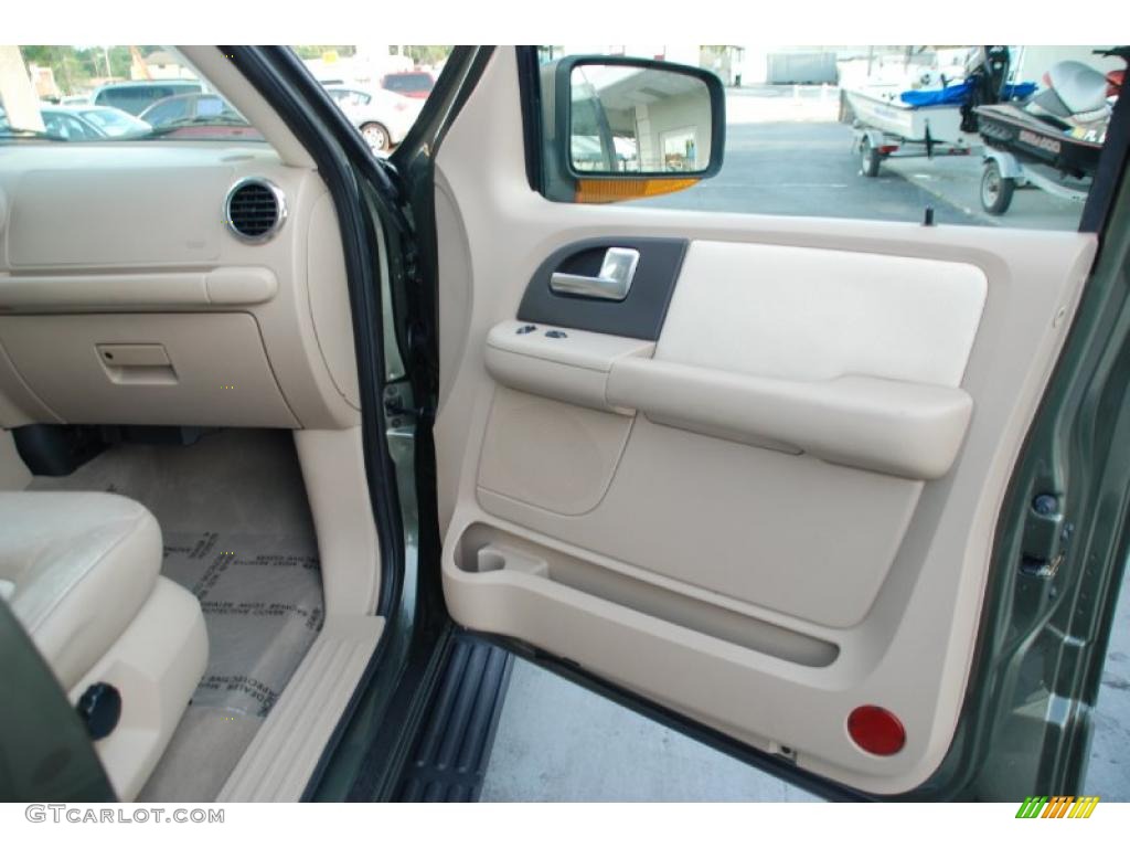 2003 Ford Expedition Eddie Bauer Medium Parchment Door Panel Photo #48805690