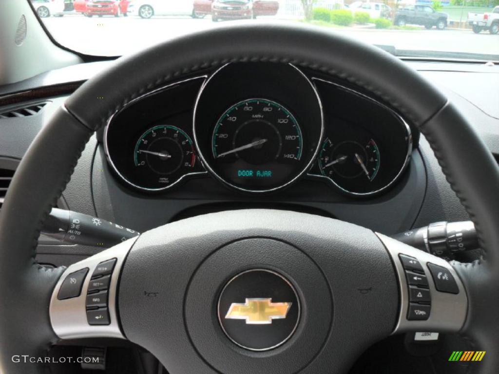 2011 Malibu LTZ - Silver Ice Metallic / Ebony photo #14