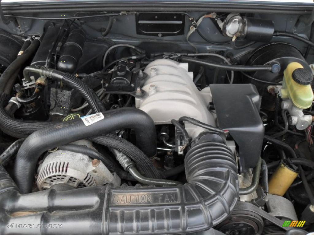 1993 Ford Ranger XLT Regular Cab 3.0 Liter OHV 12-Valve V6 Engine Photo #48808096