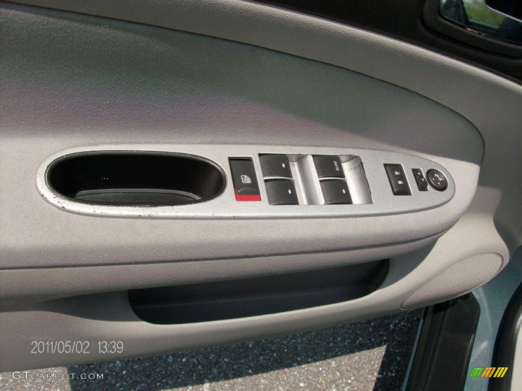 2010 Cobalt LT Sedan - Silver Moss Metallic / Ebony photo #12