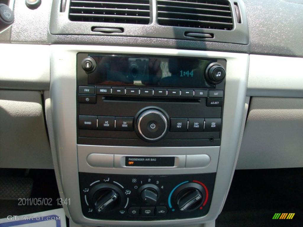 2010 Cobalt LT Sedan - Silver Moss Metallic / Ebony photo #13