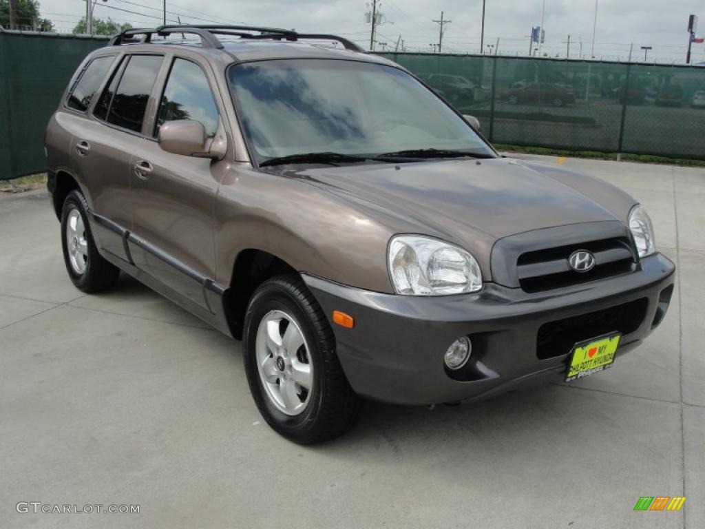 2005 Santa Fe GLS - Mocha Frost Beige / Beige photo #1