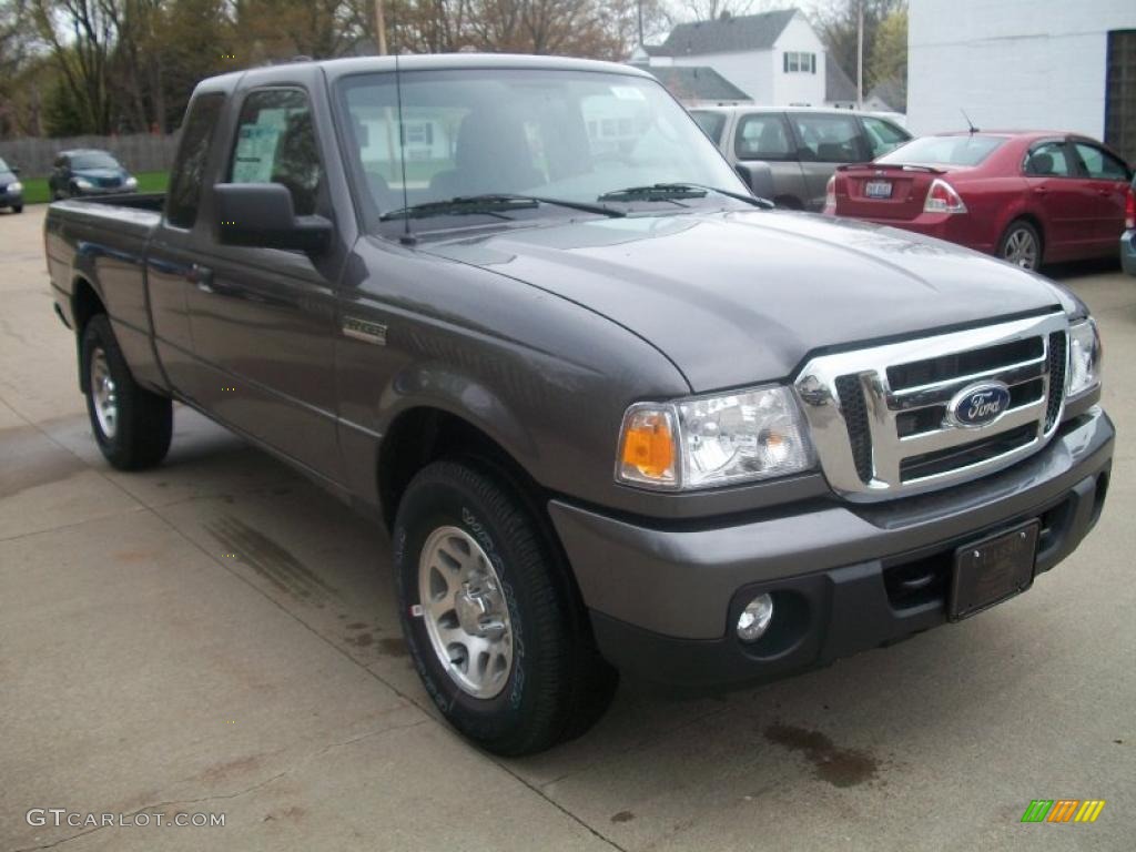 2011 Ranger XLT SuperCab 4x4 - Dark Shadow Grey Metallic / Medium Dark Flint photo #3