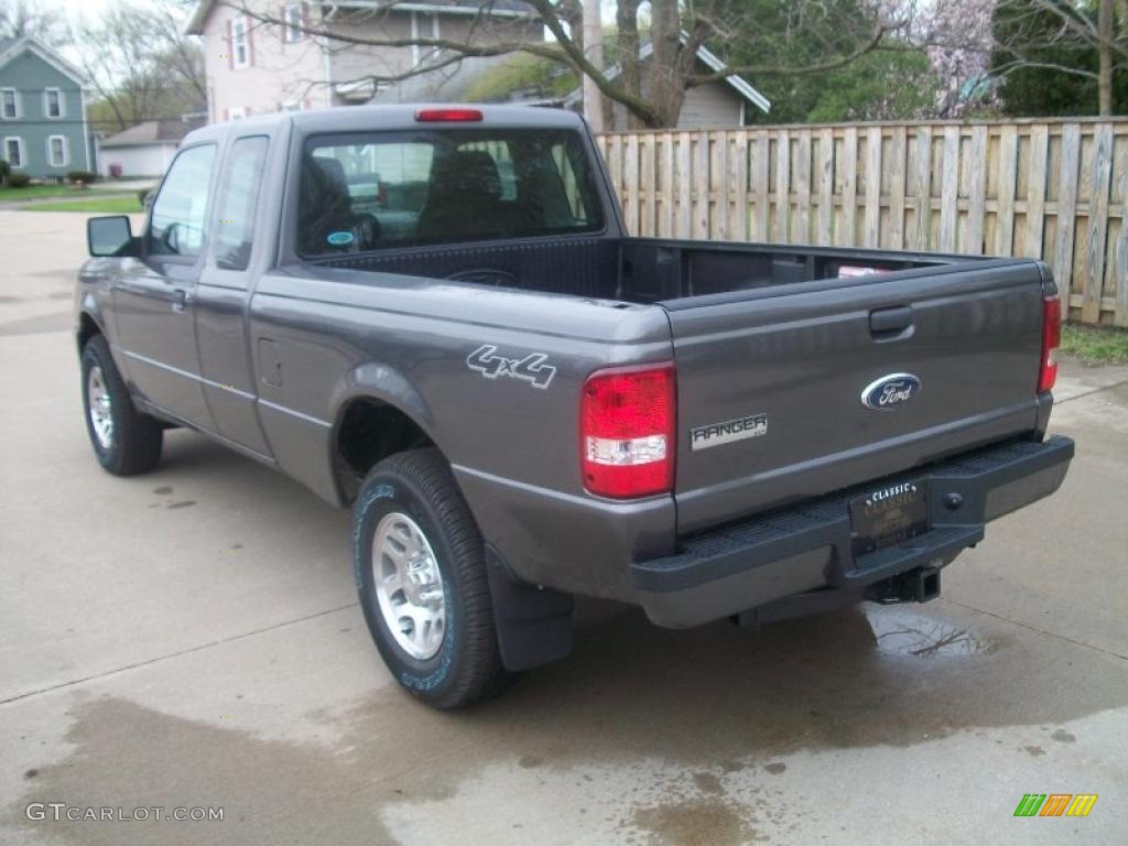 2011 Ranger XLT SuperCab 4x4 - Dark Shadow Grey Metallic / Medium Dark Flint photo #7