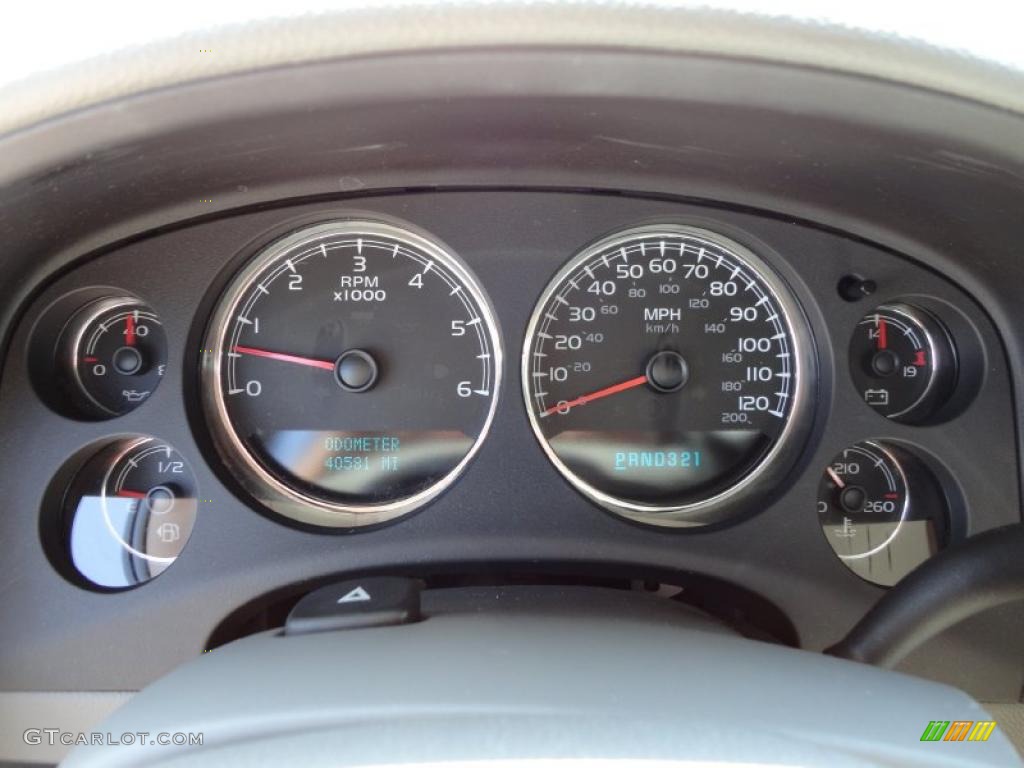 2007 GMC Sierra 1500 Z71 Extended Cab 4x4 Gauges Photo #48809459