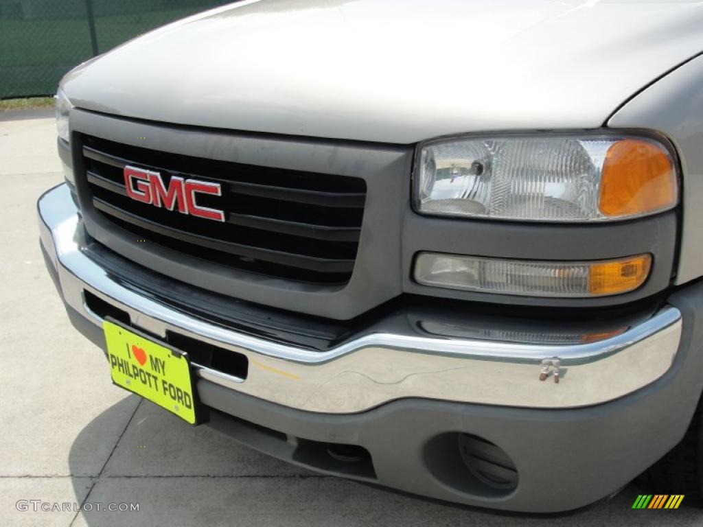 2006 Sierra 1500 SL Extended Cab - Silver Birch Metallic / Dark Pewter photo #11