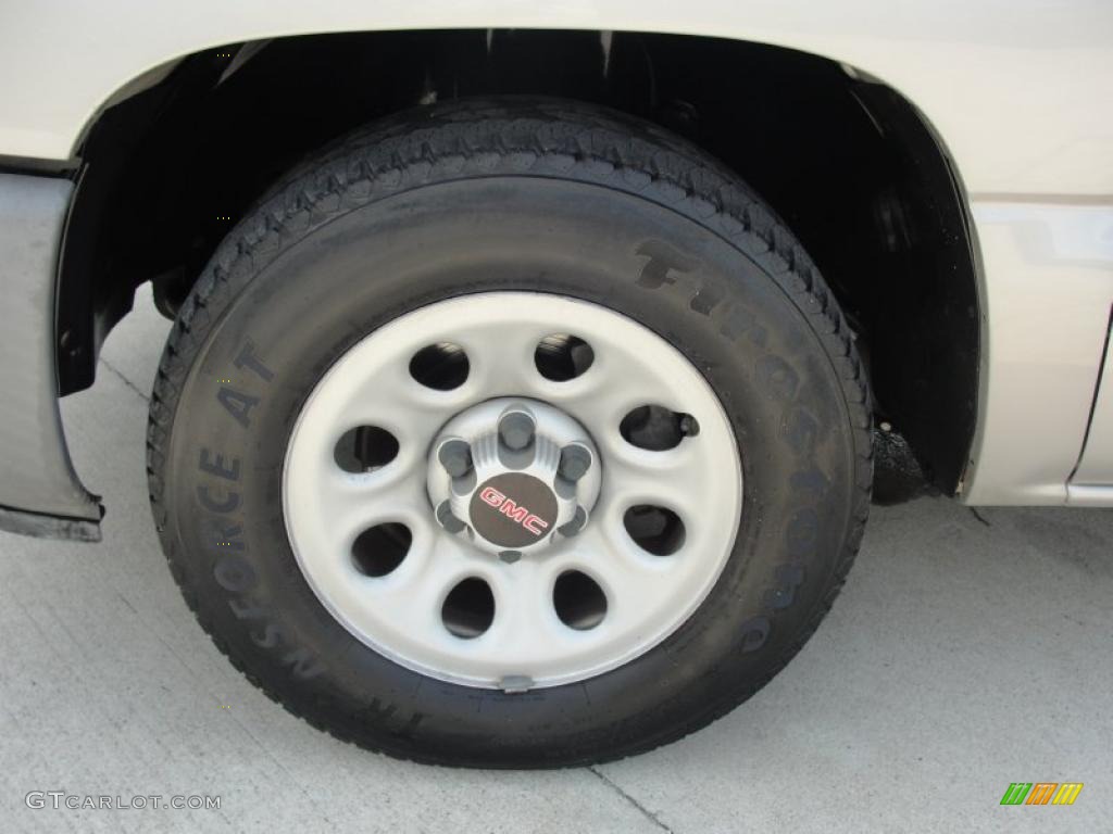 2006 GMC Sierra 1500 SL Extended Cab Wheel Photo #48809780