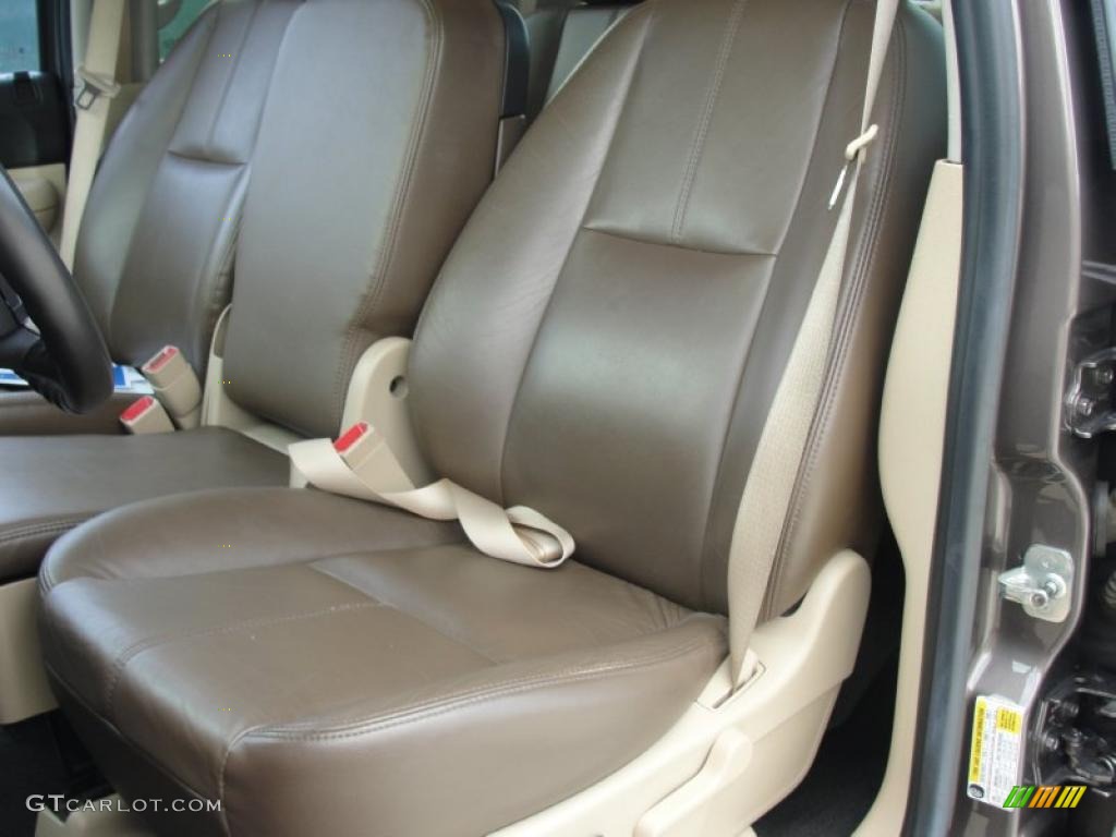 2008 Silverado 1500 LT Crew Cab - Desert Brown Metallic / Light Titanium/Ebony Accents photo #42