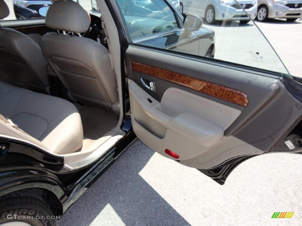 2004 XG350 L Sedan - Black Obsidian / Beige photo #15