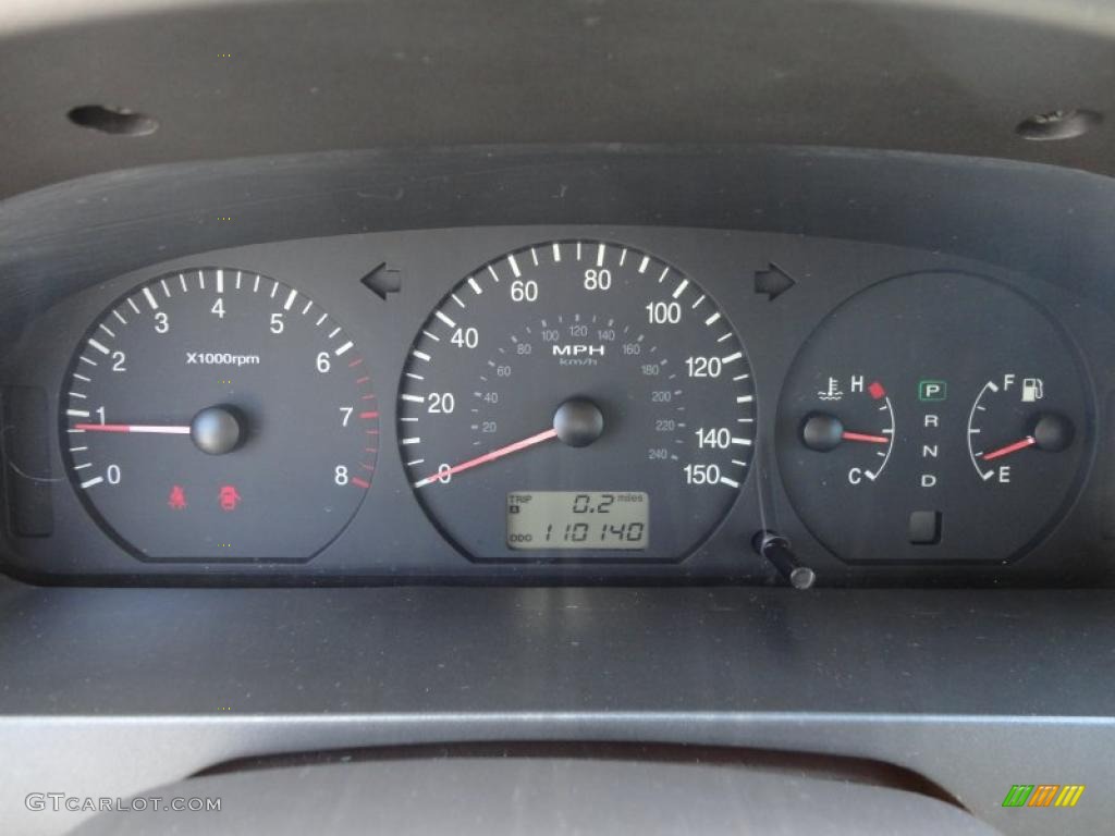 2004 XG350 L Sedan - Black Obsidian / Beige photo #29