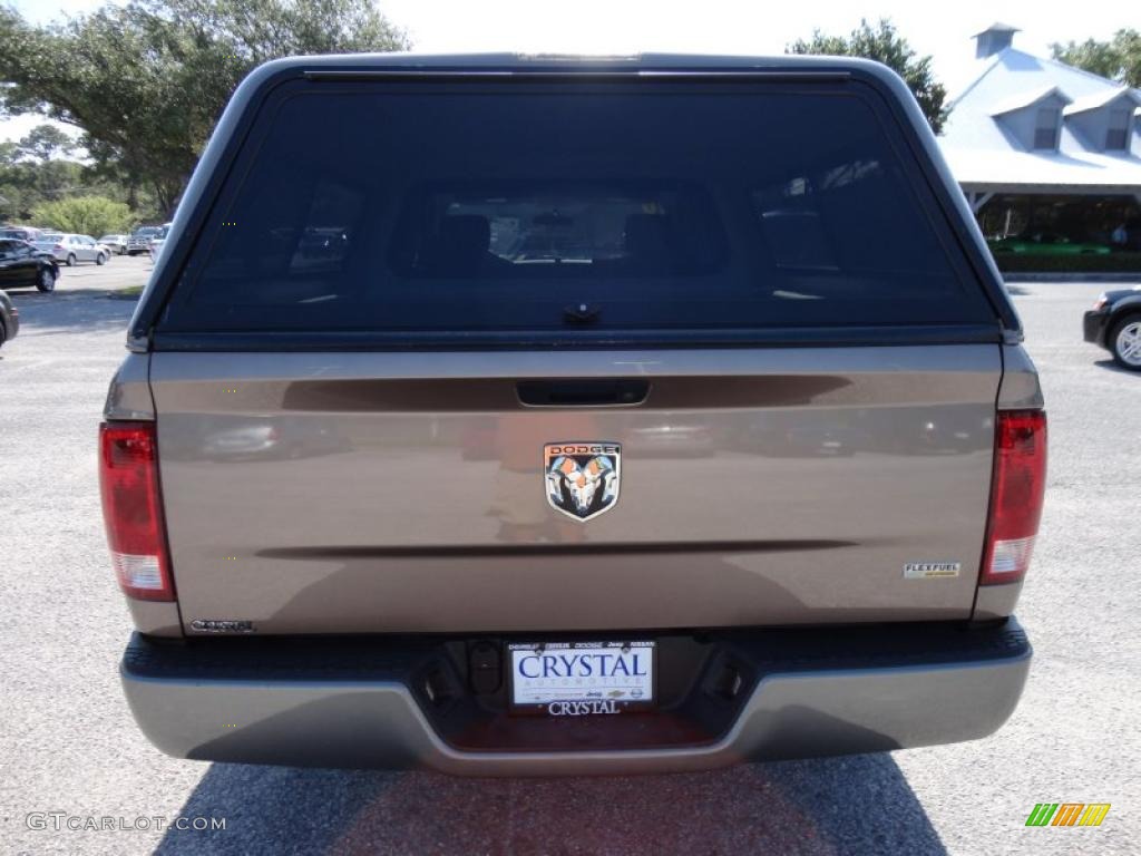 2010 Ram 1500 ST Quad Cab - Austin Tan Pearl / Dark Slate/Medium Graystone photo #10