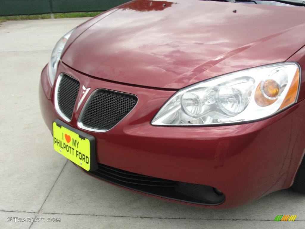 2009 G6 GT Sedan - Performance Red Metallic / Ebony photo #11