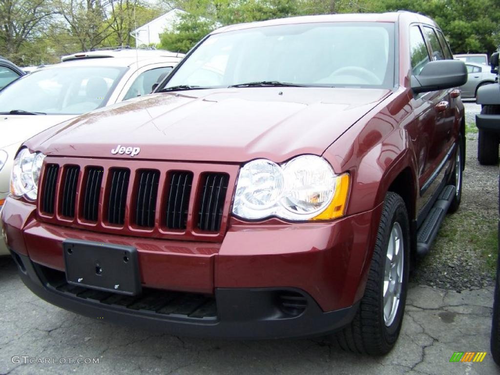 2008 Grand Cherokee Laredo 4x4 - Red Rock Crystal Pearl / Dark Slate Gray/Light Graystone photo #1