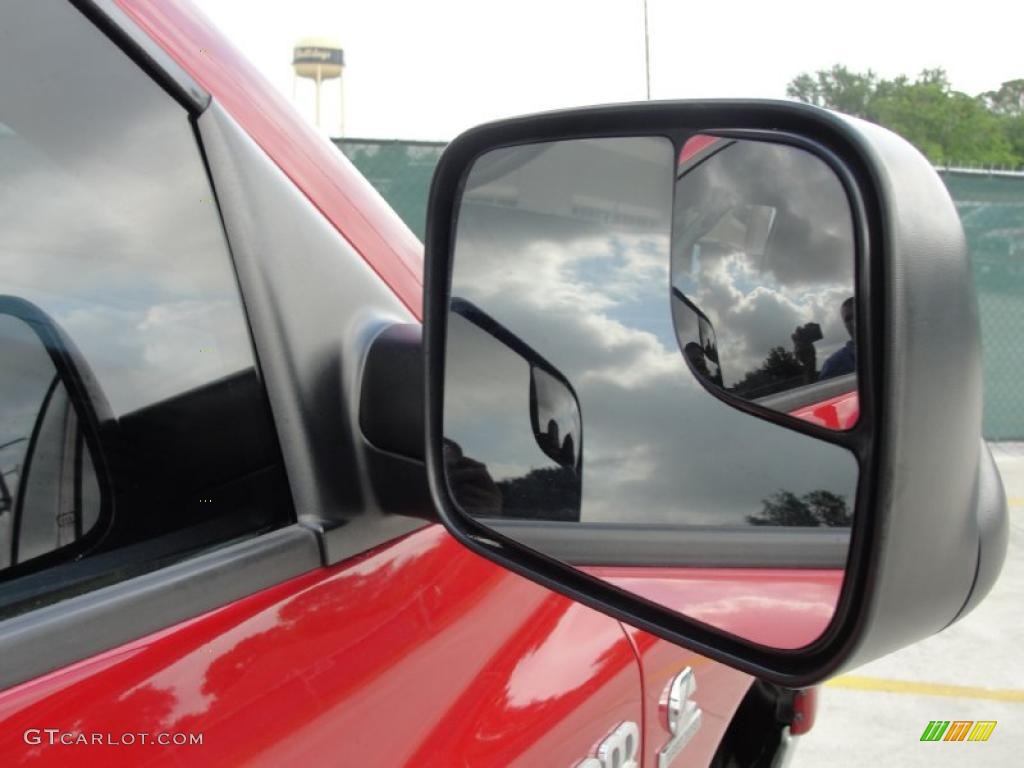 2007 Ram 3500 Big Horn Quad Cab 4x4 Dually - Inferno Red Crystal Pearl / Medium Slate Gray photo #21