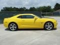 Rally Yellow 2010 Chevrolet Camaro SS Coupe Transformers Special Edition Exterior