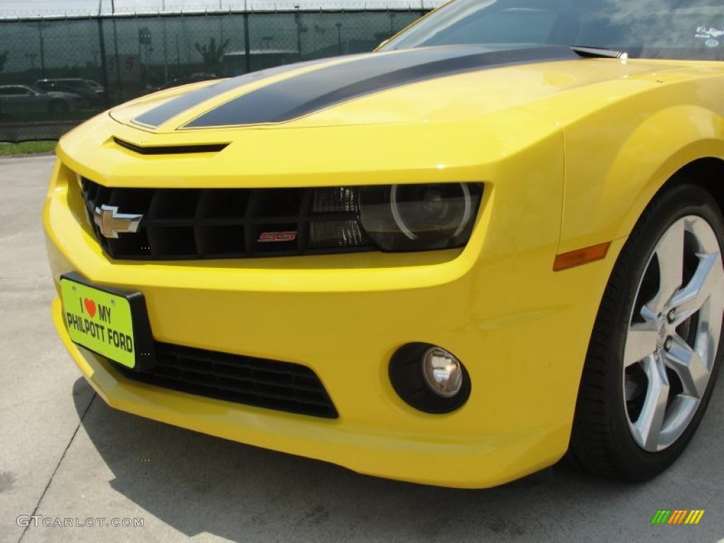 2010 Camaro SS Coupe Transformers Special Edition - Rally Yellow / Black photo #13