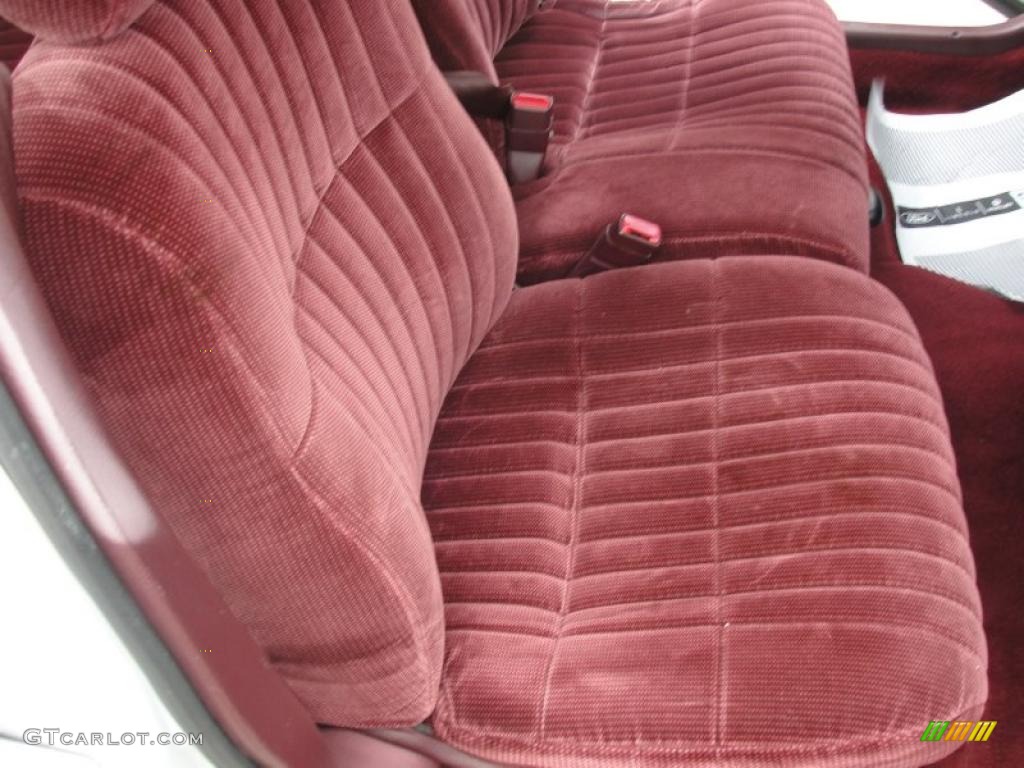 Burgundy Interior 1998 Chevrolet Lumina Standard Lumina Model Photo #48813729