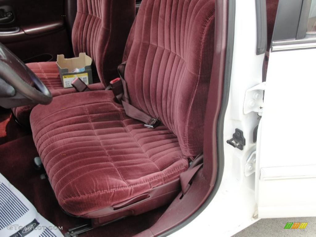 Burgundy Interior 1998 Chevrolet Lumina Standard Lumina Model Photo #48813750