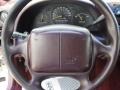 Burgundy 1998 Chevrolet Lumina Standard Lumina Model Steering Wheel