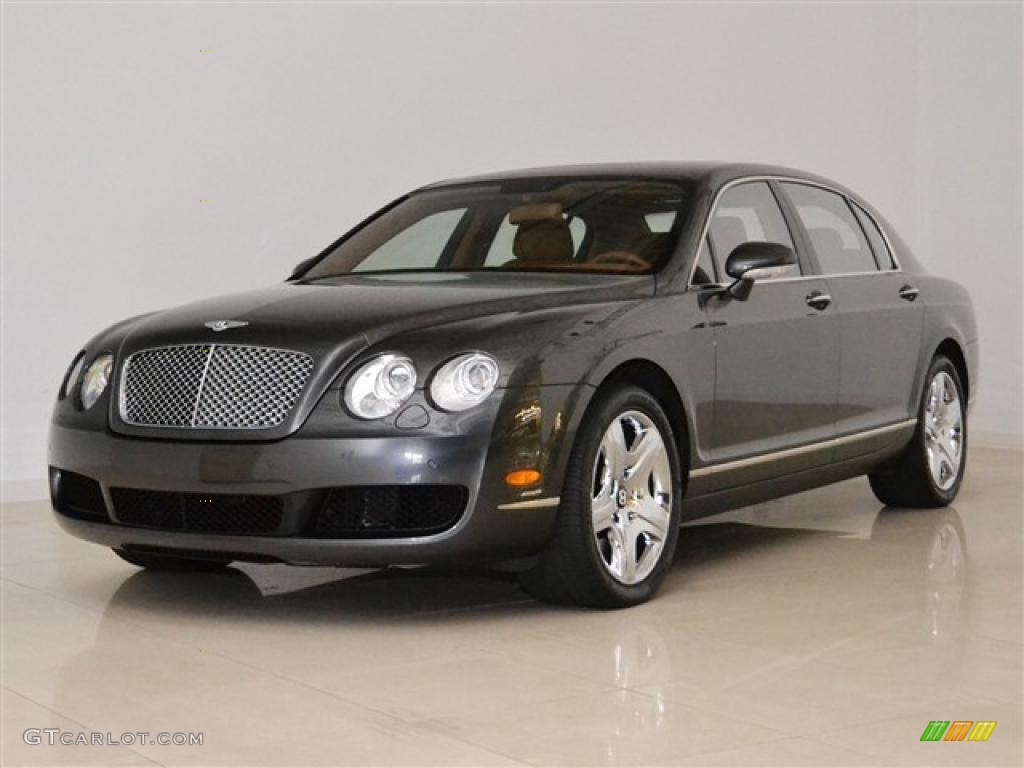 Anthracite 2008 Bentley Continental Flying Spur Standard Continental Flying Spur Model Exterior Photo #48815094