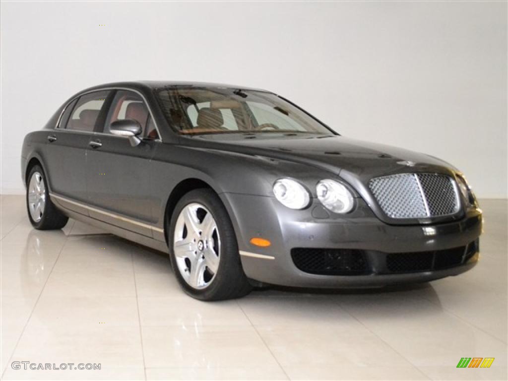Anthracite 2008 Bentley Continental Flying Spur Standard Continental Flying Spur Model Exterior Photo #48815136