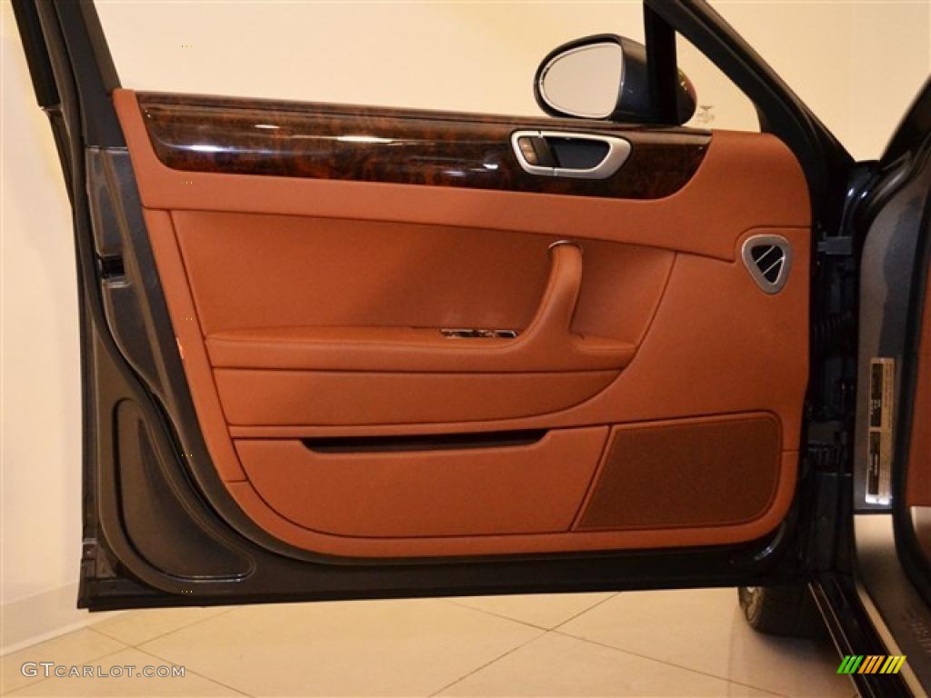 2008 Bentley Continental Flying Spur Standard Continental Flying Spur Model Saddle Door Panel Photo #48815550