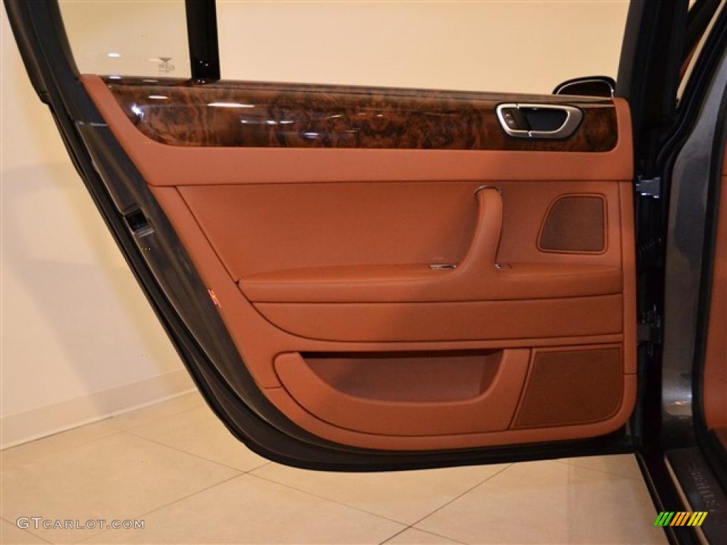 2008 Bentley Continental Flying Spur Standard Continental Flying Spur Model Saddle Door Panel Photo #48815587