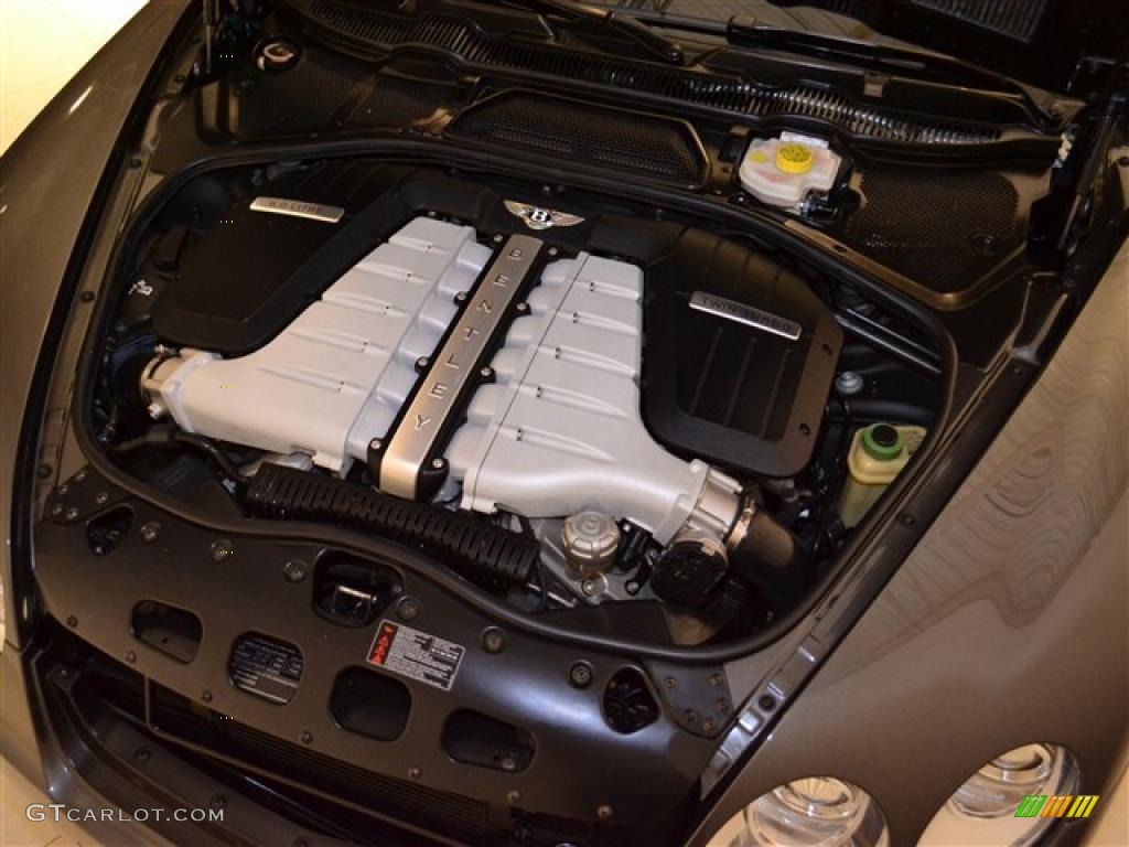 2008 Bentley Continental Flying Spur Standard Continental Flying Spur Model 6.0L Twin-Turbocharged DOHC 48V VVT W12 Engine Photo #48815665