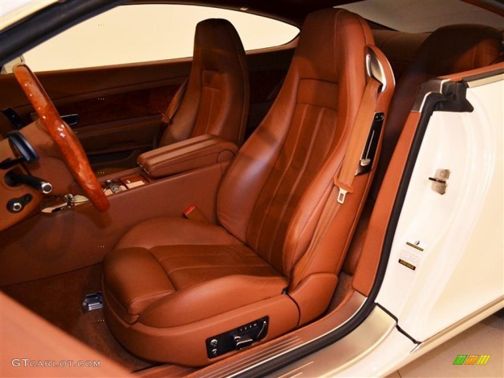 Saddle Interior 2007 Bentley Continental GT Standard Continental GT Model Photo #48815931
