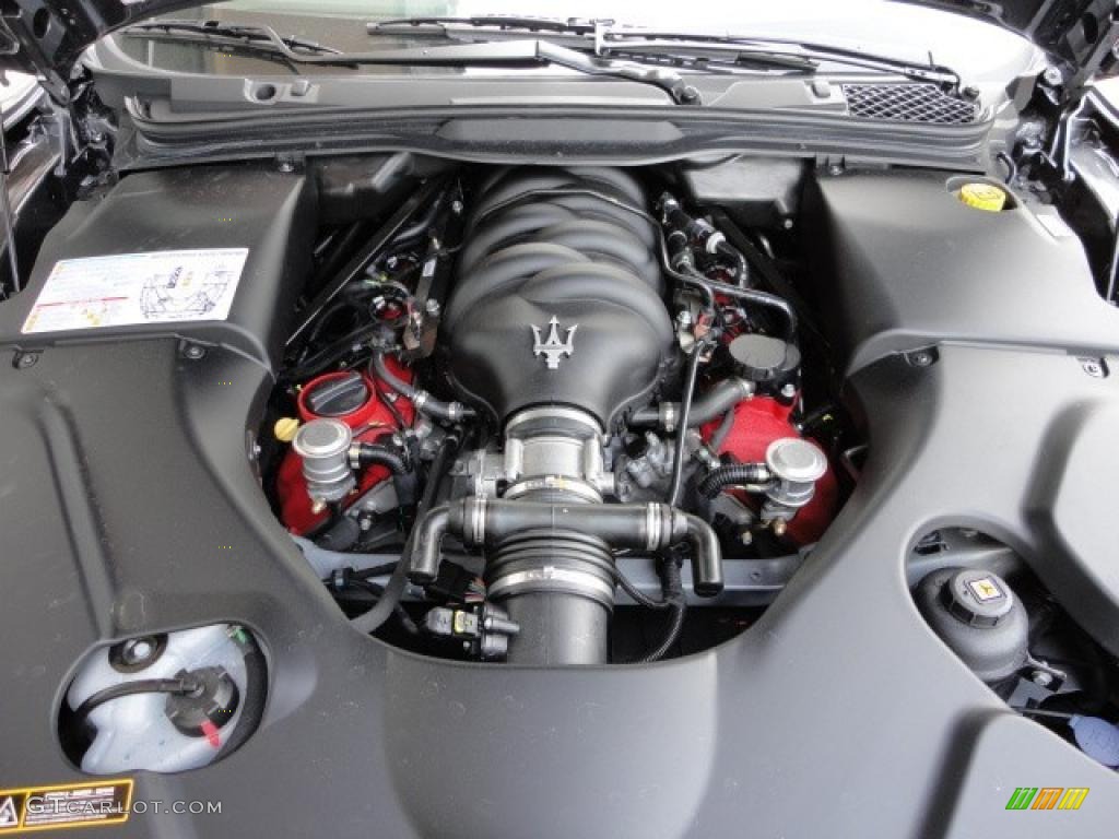 2011 Maserati GranTurismo Convertible GranCabrio 4.7 Liter DOHC 32-Valve VVT V8 Engine Photo #48816384
